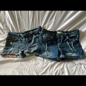 Jean shorts